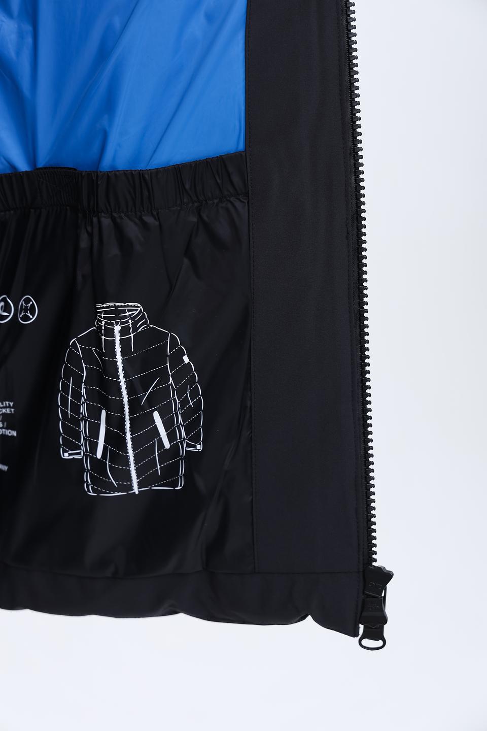 Куртка Bugatti стеганая чёрная