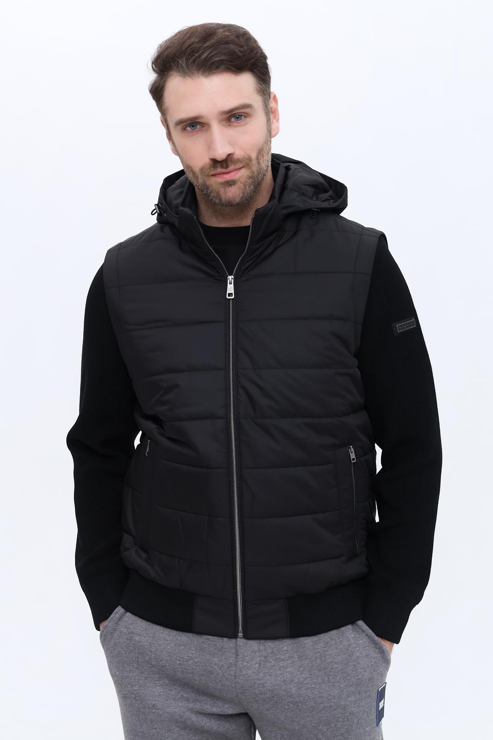 Жилет Bugatti стеганый чёрный