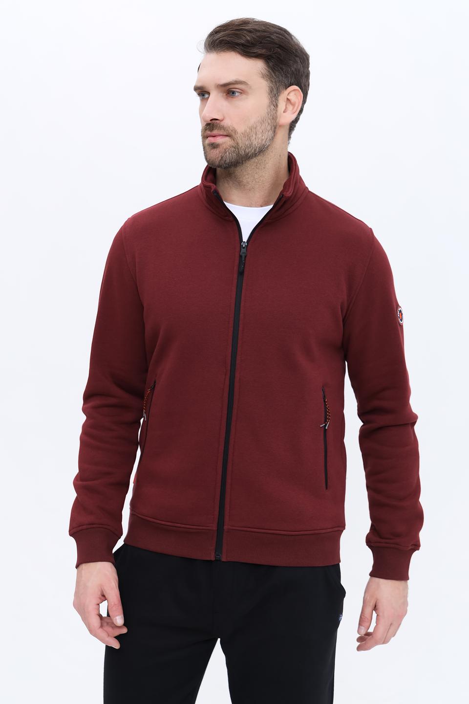 Кардиган Sea Barrier бордовый