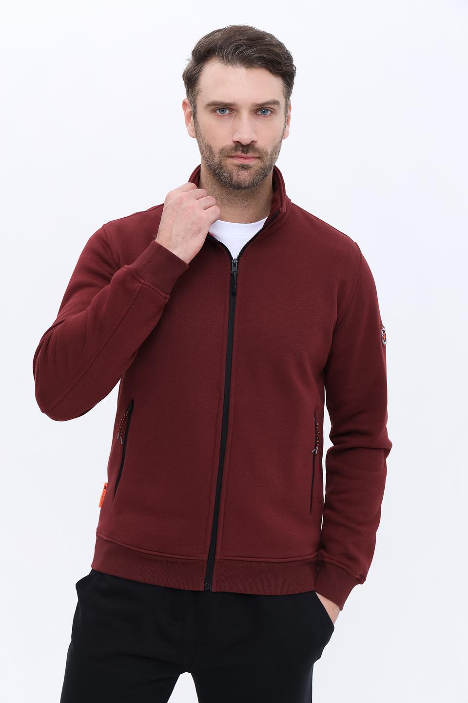 Кардиган Sea Barrier бордовый