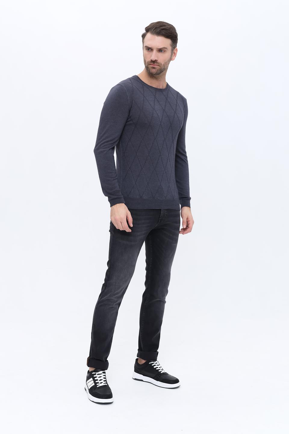 Джемпер Liu-Jo мужской графитовый