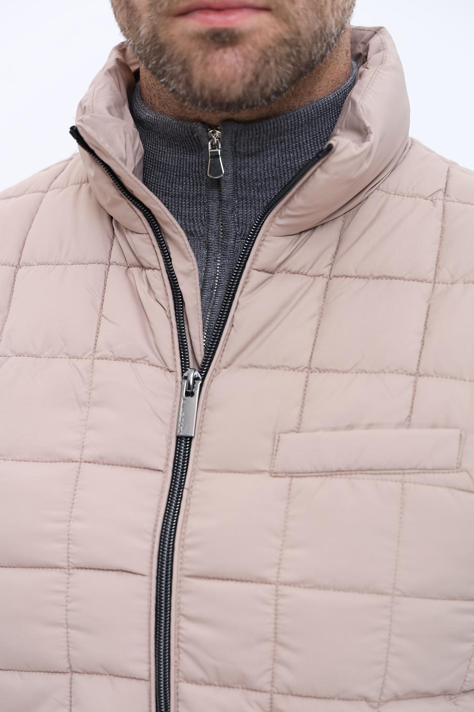 Жилет Alcott стеганый бежевый