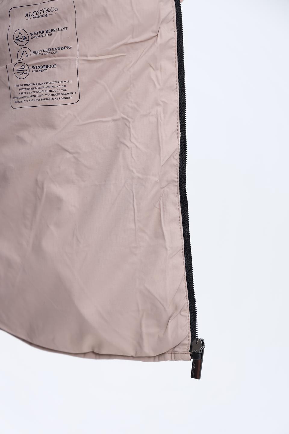 Жилет Alcott стеганый бежевый