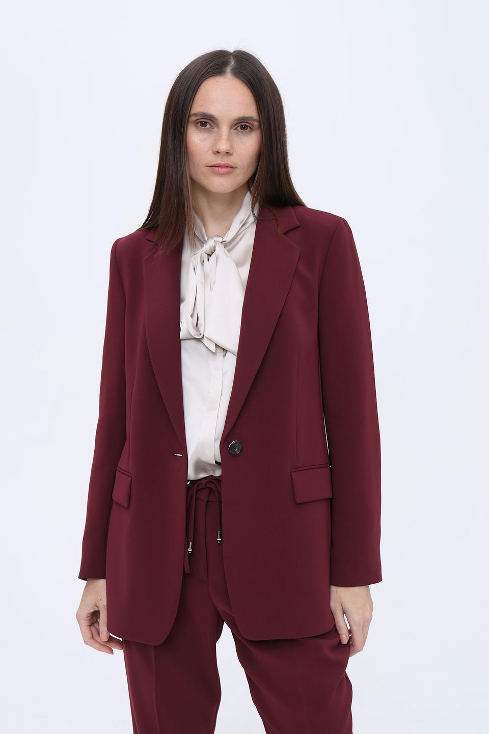 Жакет Boss Black бордовый