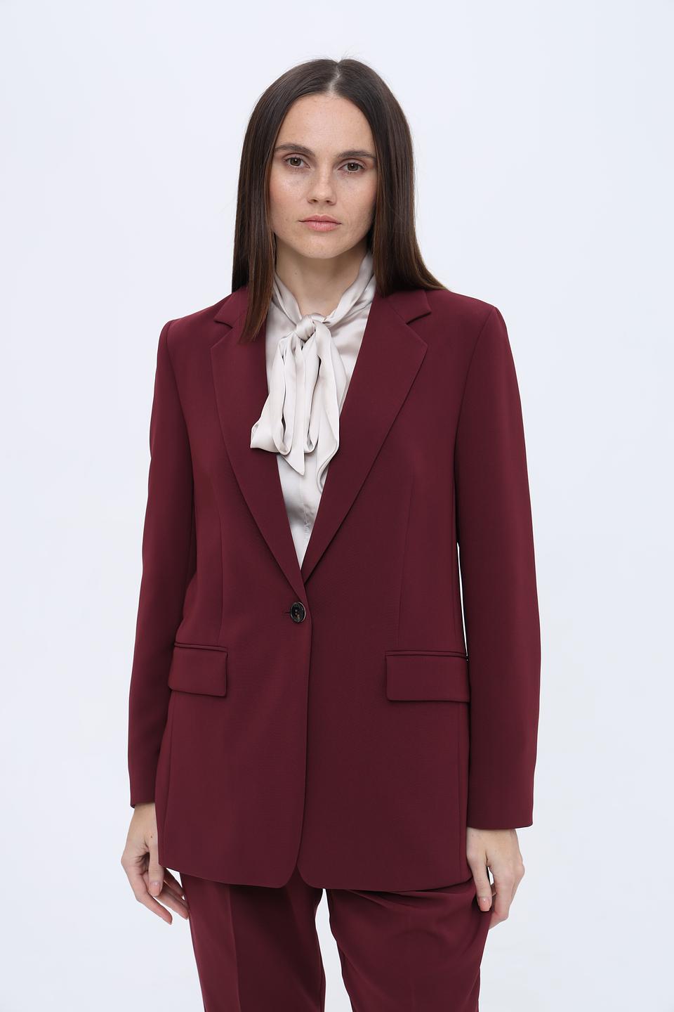 Жакет Boss Black бордовый