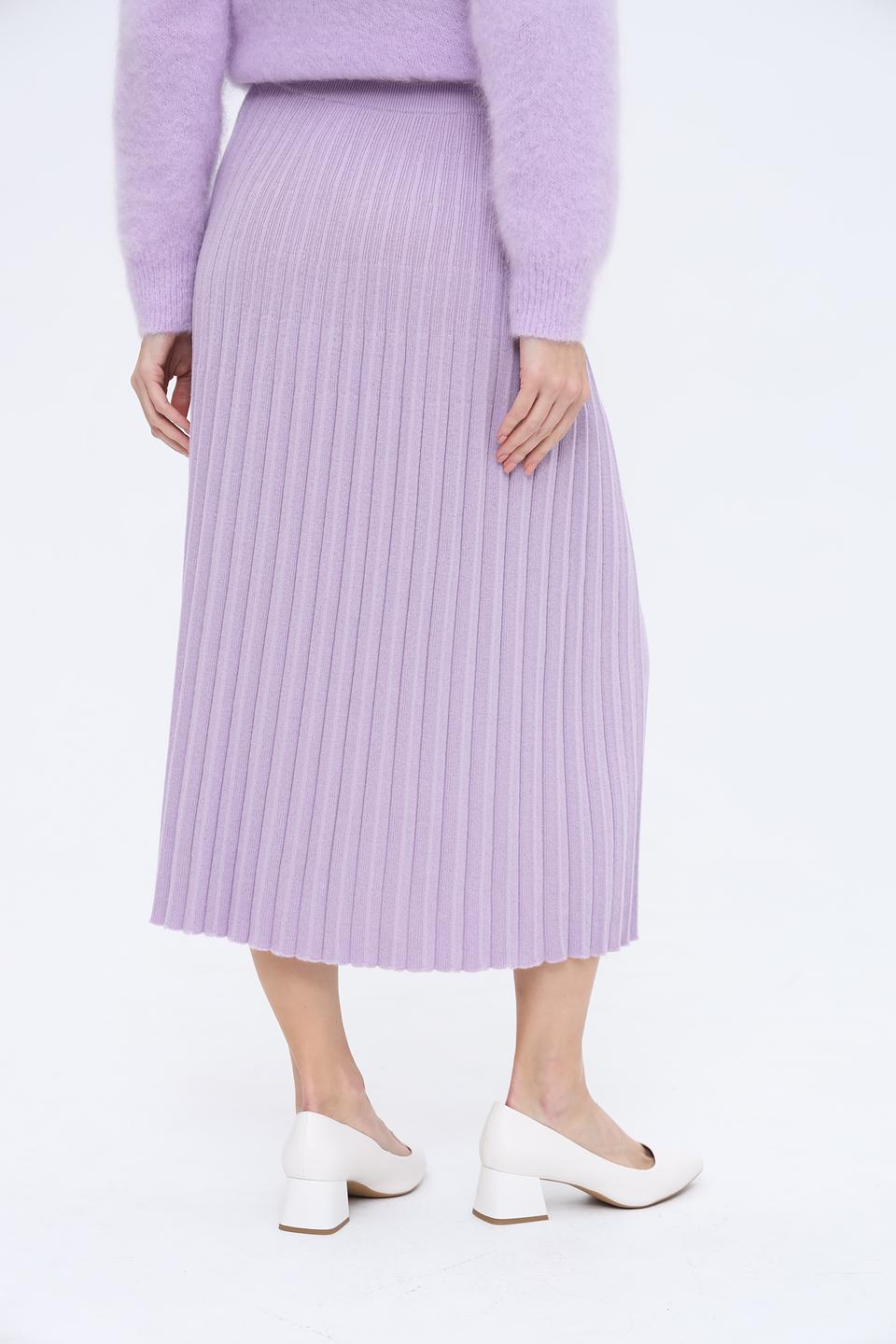 Юбка Shade плиссированная лавандовая