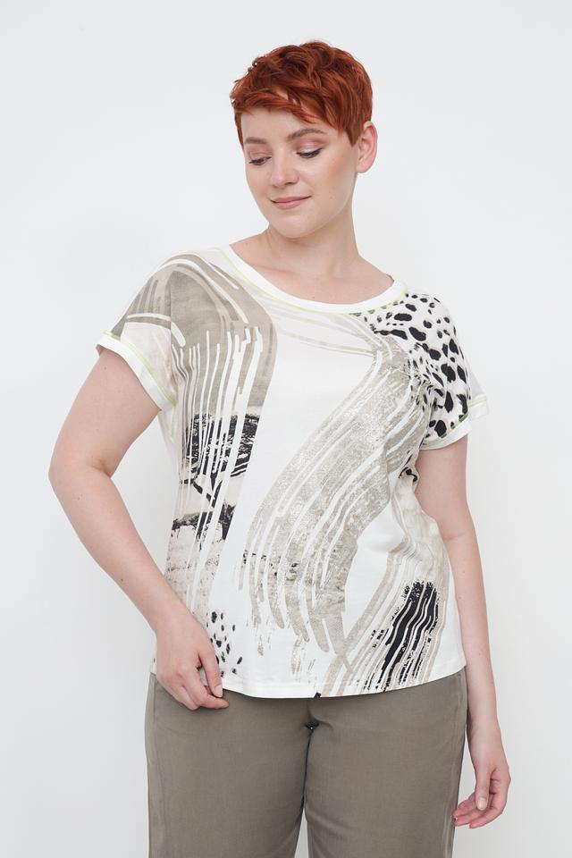 Футболка Tuzzi с принтом белая