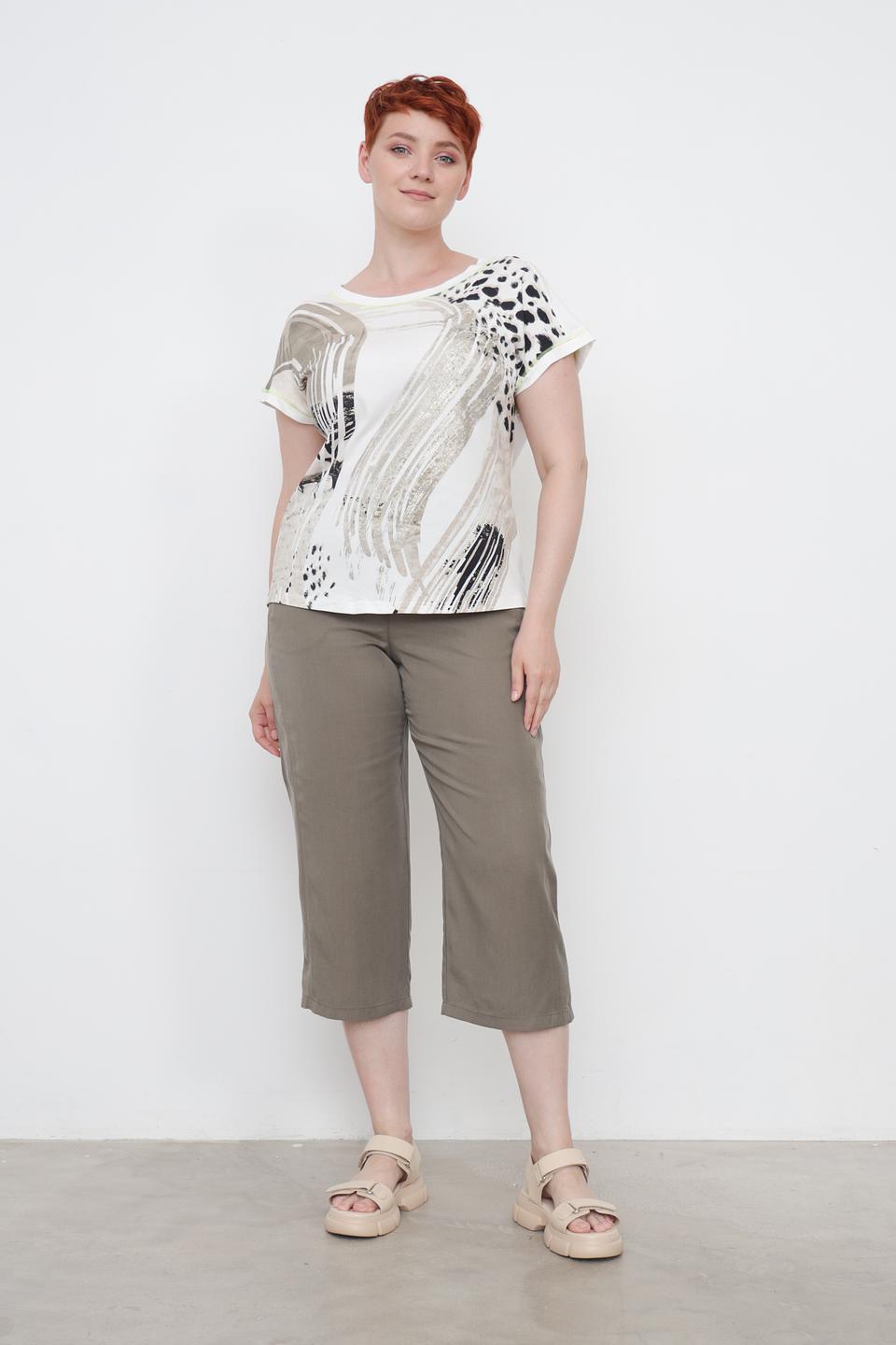 Футболка Tuzzi с принтом белая