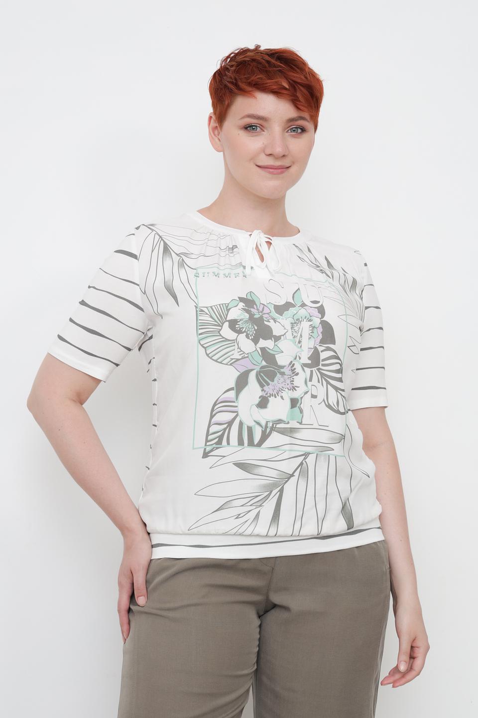 Блуза Frank Walder с принтом