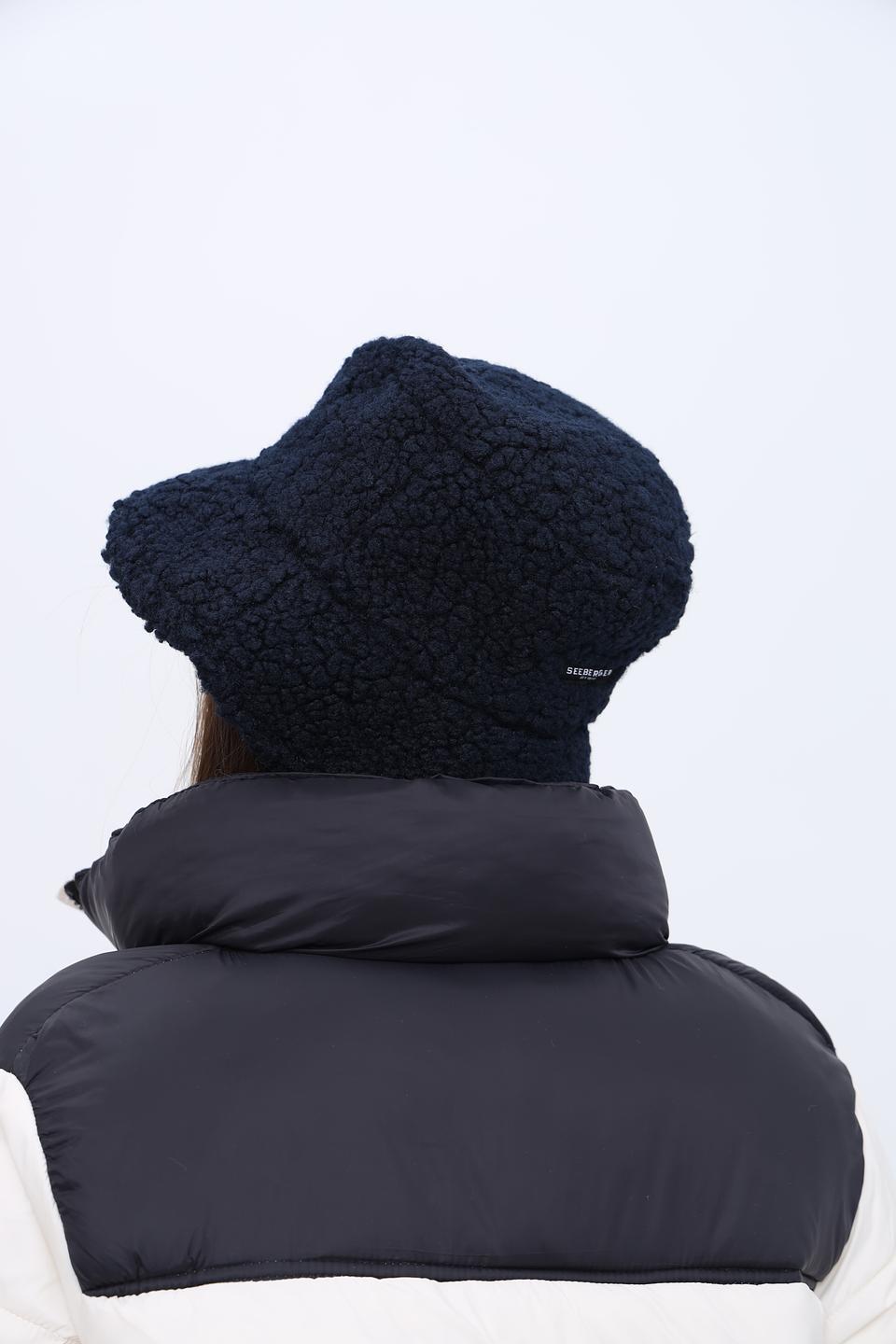 Шляпа Seeberger из искусственного меха