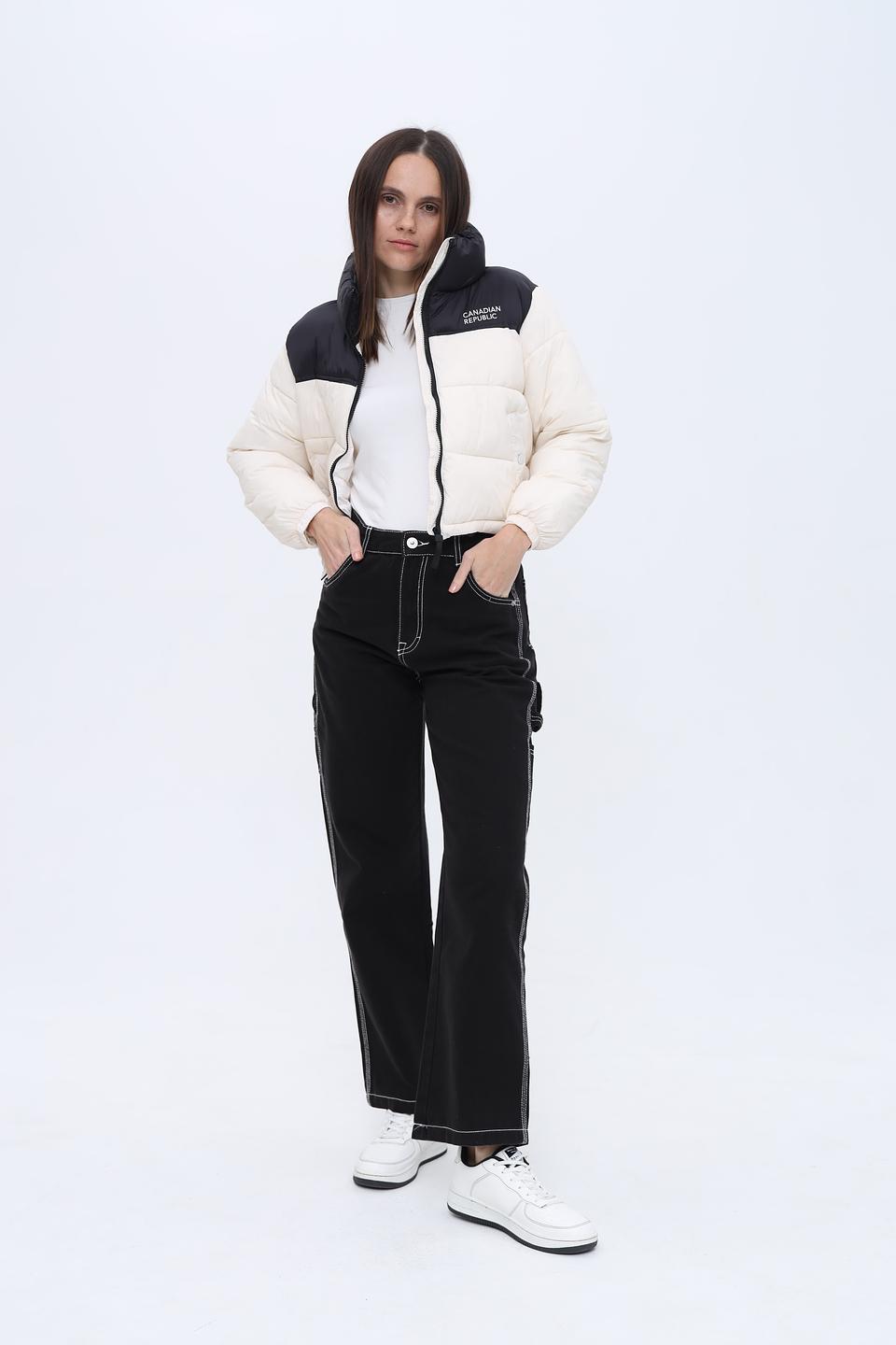 Куртка Alcott женская укороченная комби