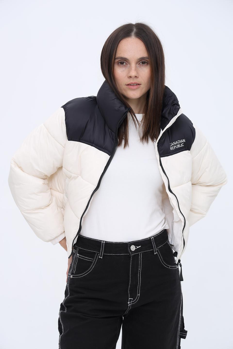 Куртка Alcott женская укороченная комби