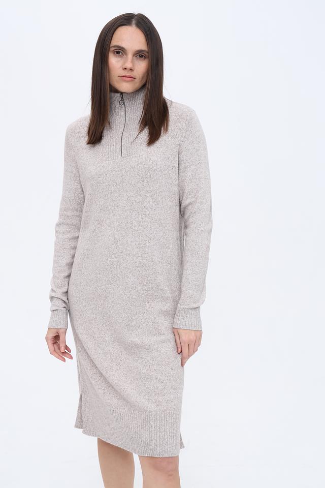 Платье Olsen вязаное бежевое