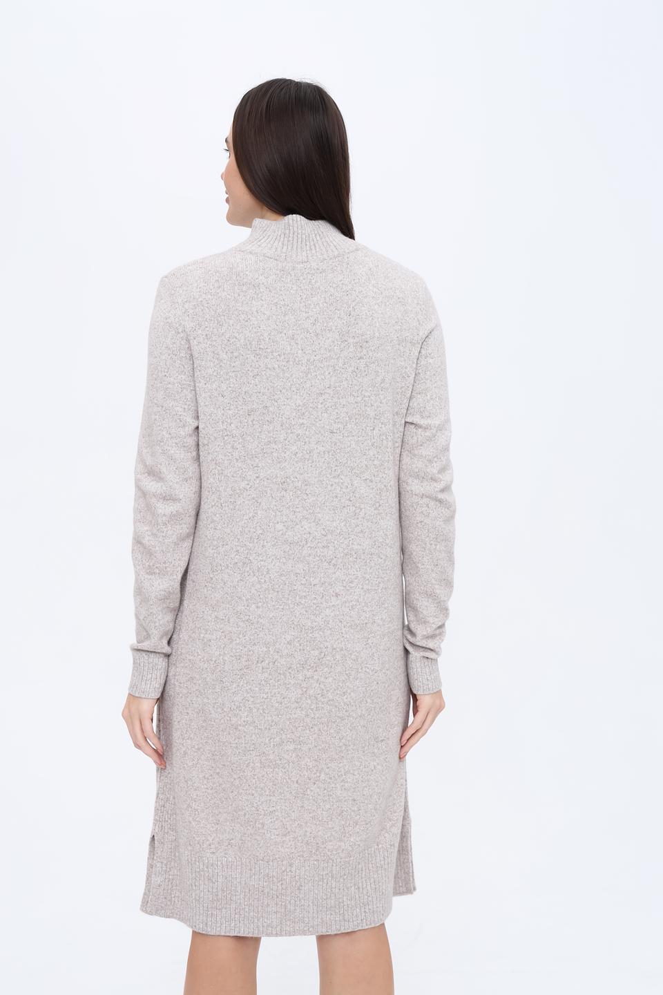 Платье Olsen вязаное бежевое