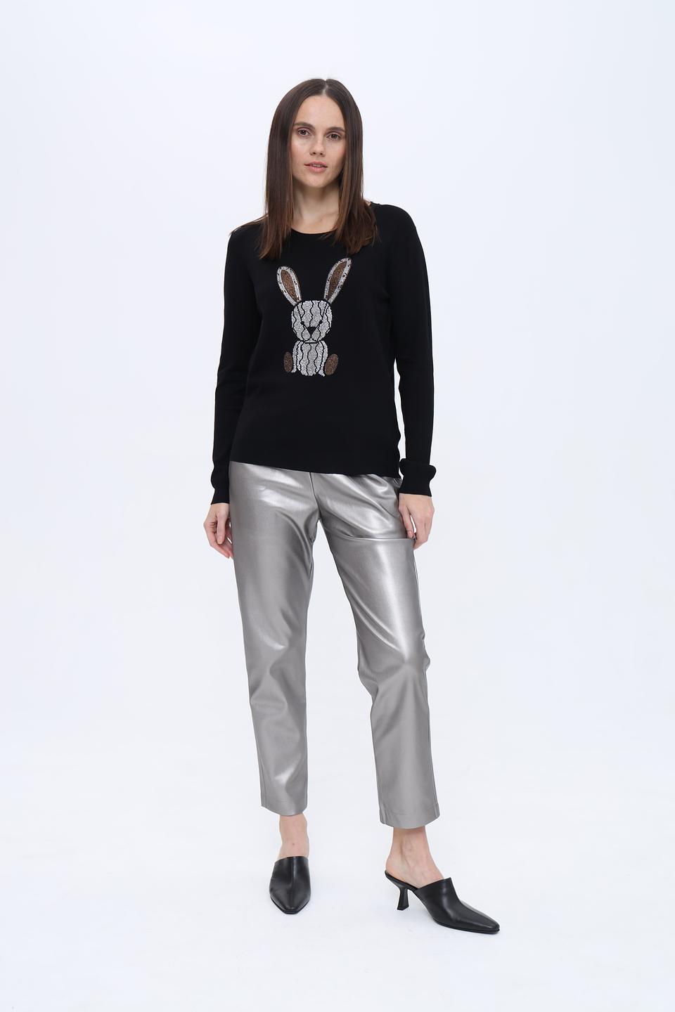 Джемпер Leo & Ugo с кроликом