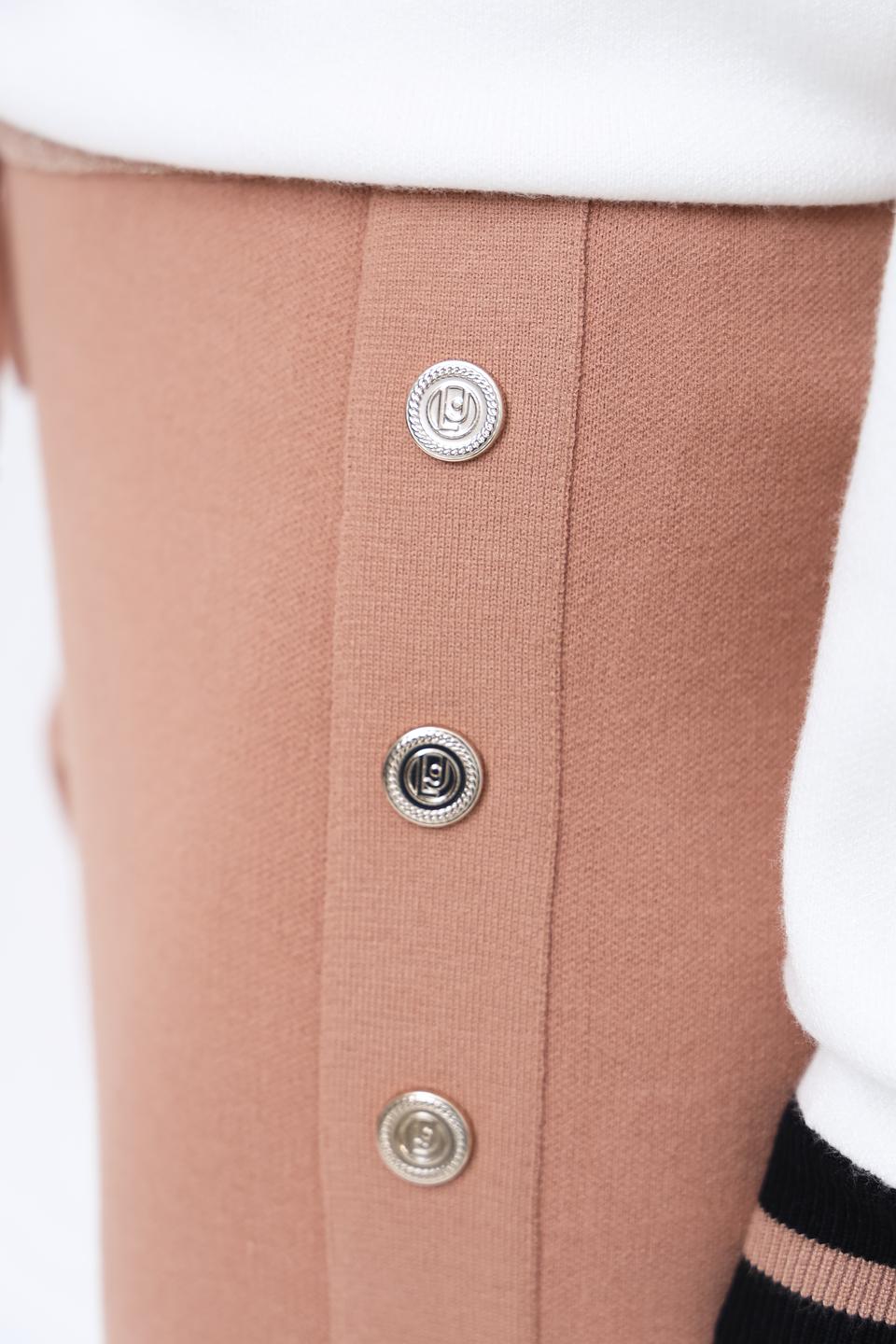 Брюки Liu-Jo бежевые спортивные