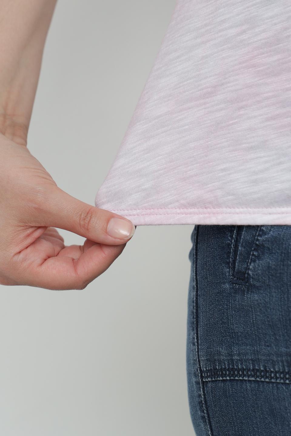 Футболка Thomas Rabe с принтом розовый