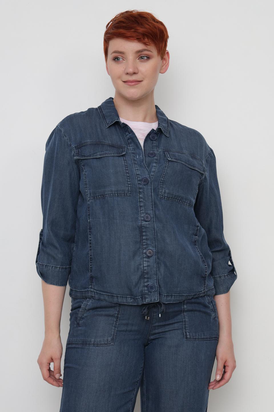 Рубашка Thomas Rabe джинсовая