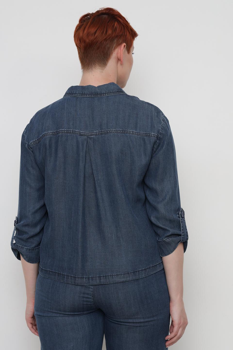 Рубашка Thomas Rabe джинсовая