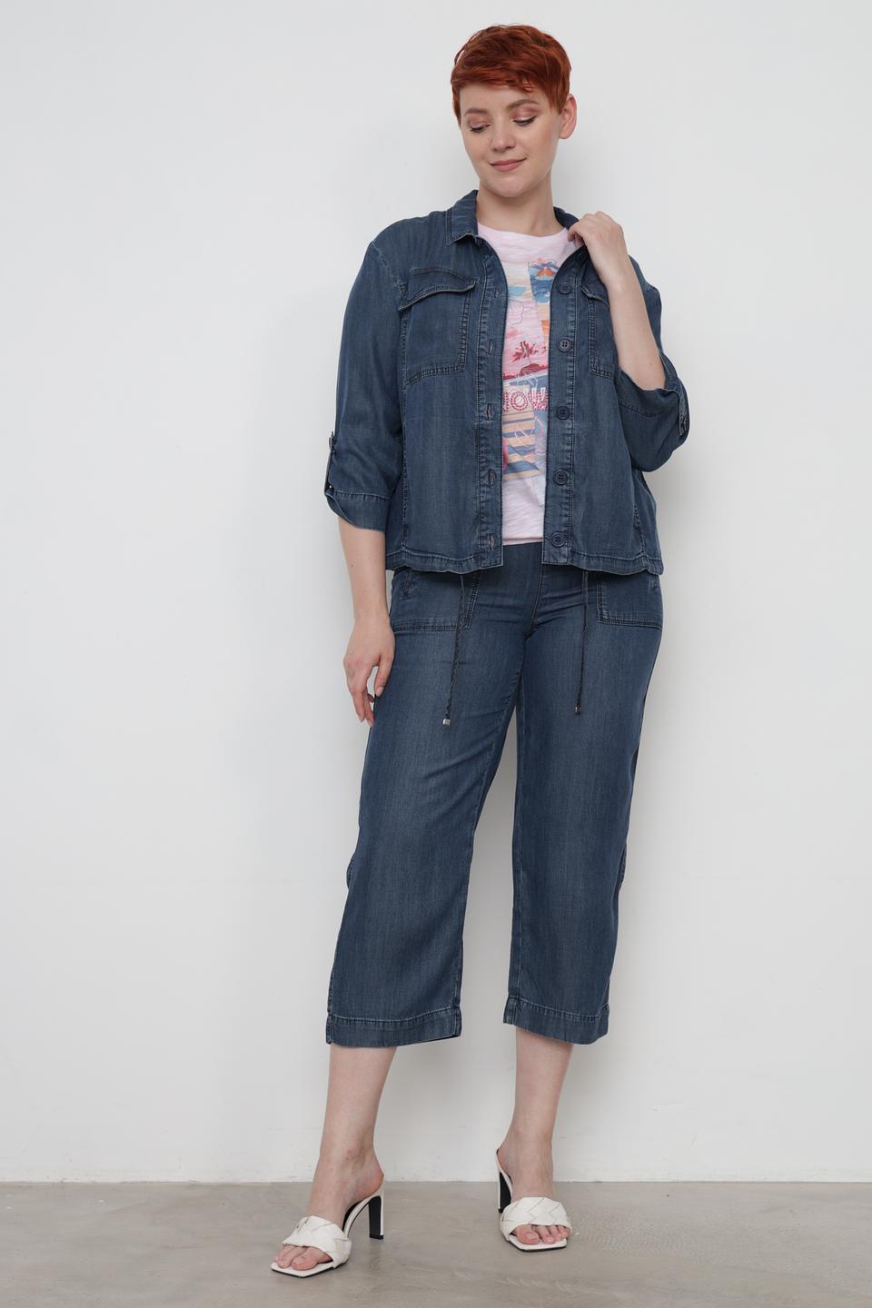 Брюки кюлоты Thomas Rabe синие