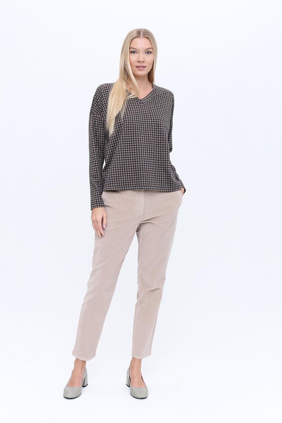 Пуловер Tom Tailor в клетку