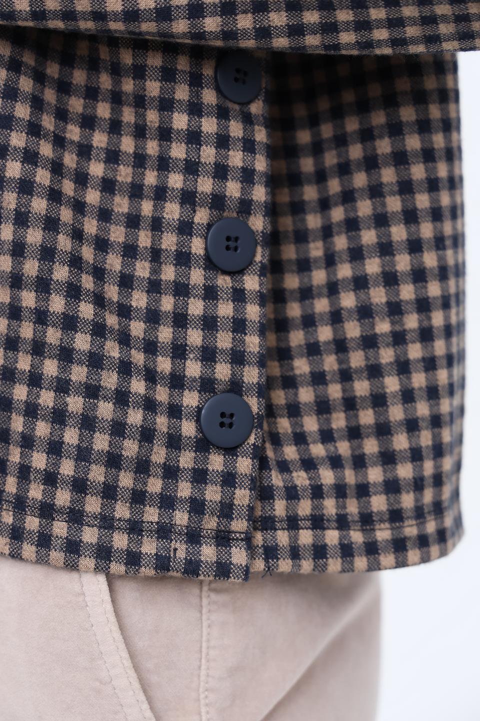 Пуловер Tom Tailor в клетку