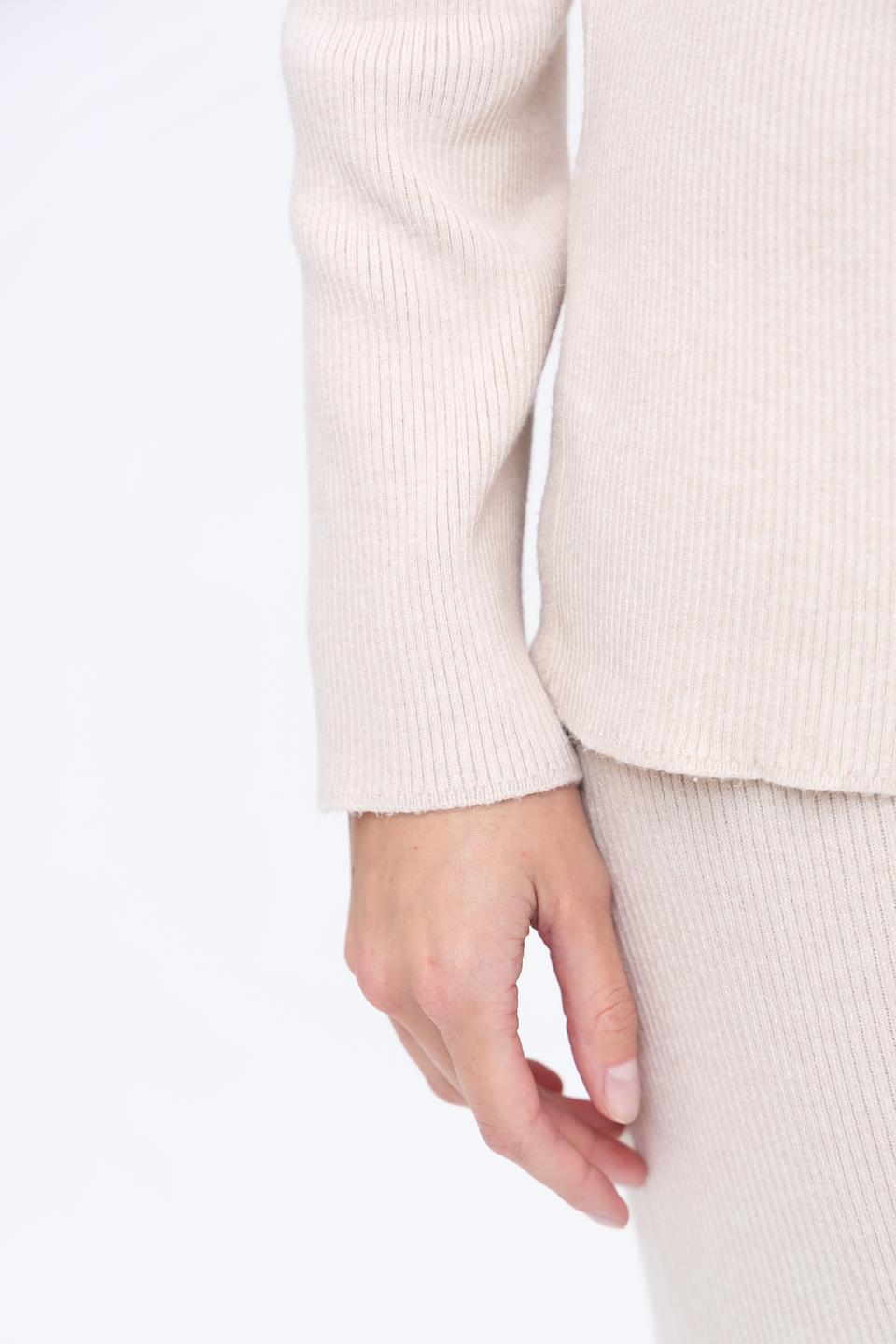 Пуловер Broadway бежевый