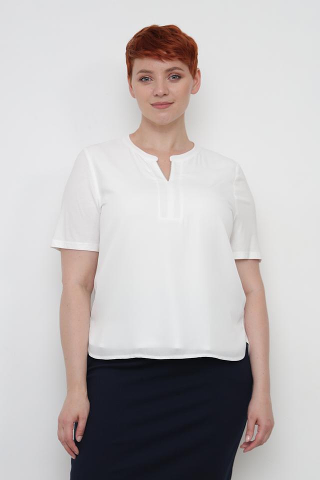 Блуза Frank Walder с V-образным вырезом