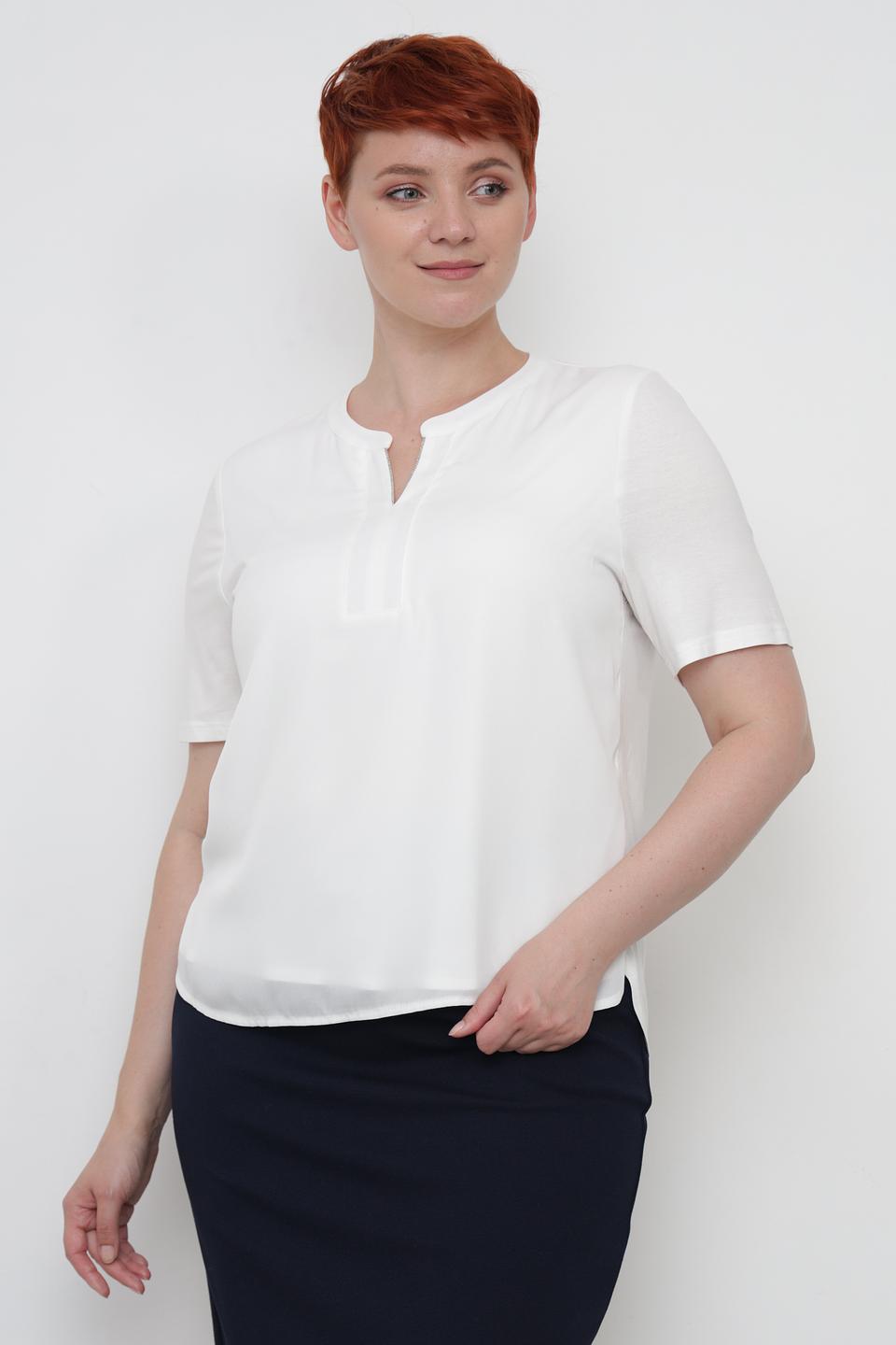 Блуза Frank Walder с V-образным вырезом