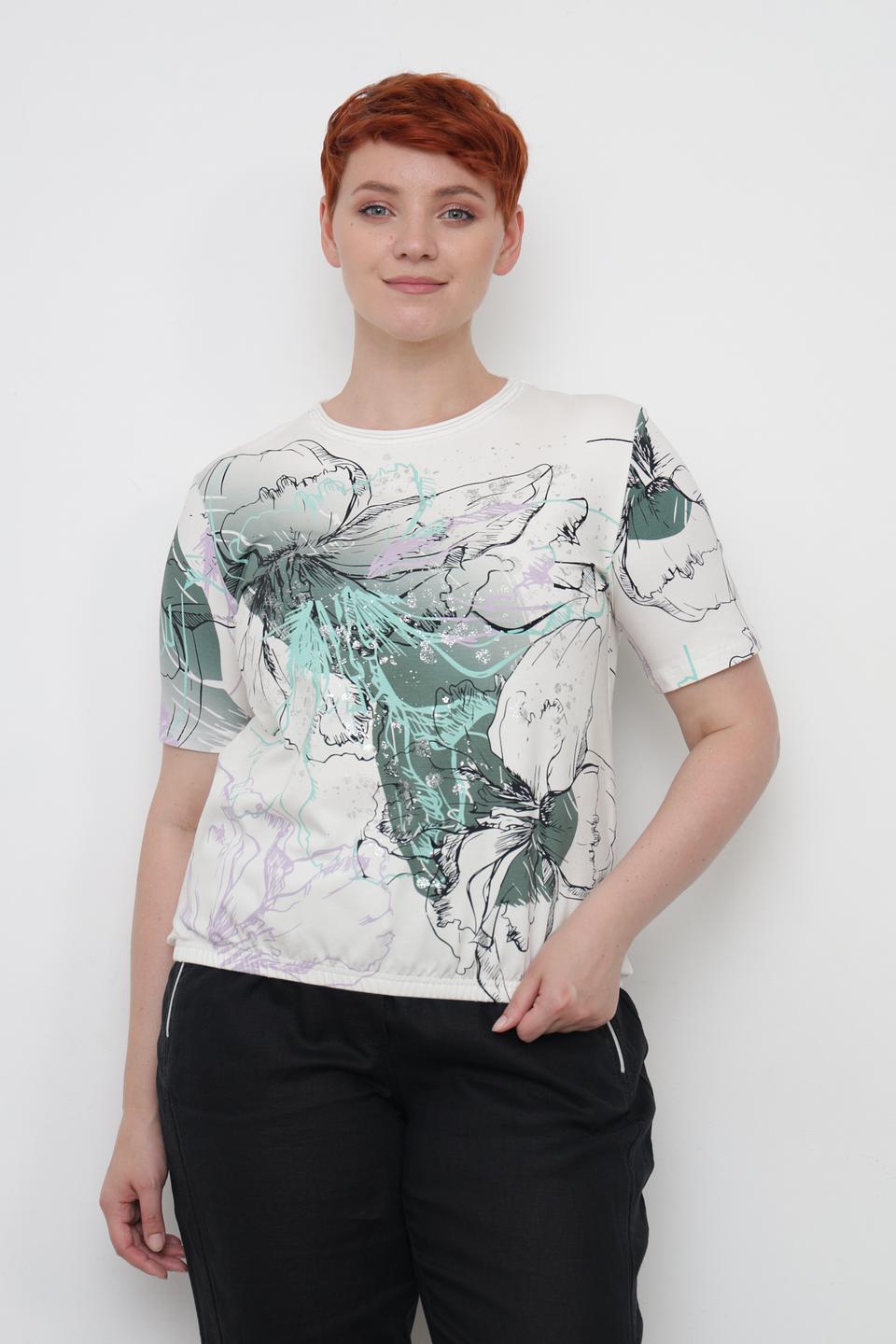 Футболка Frank Walder с принтом