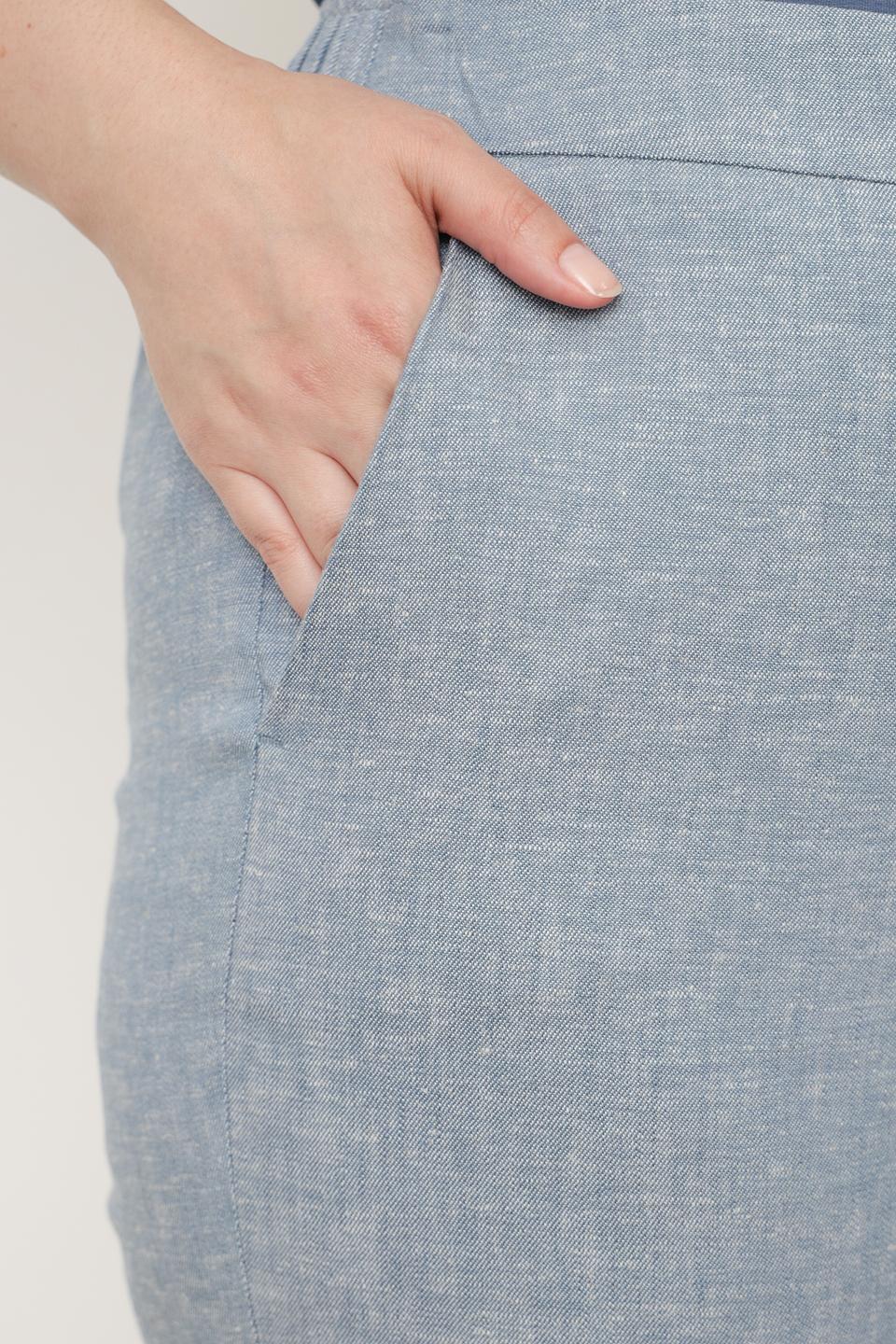 Брюки Taifun лен