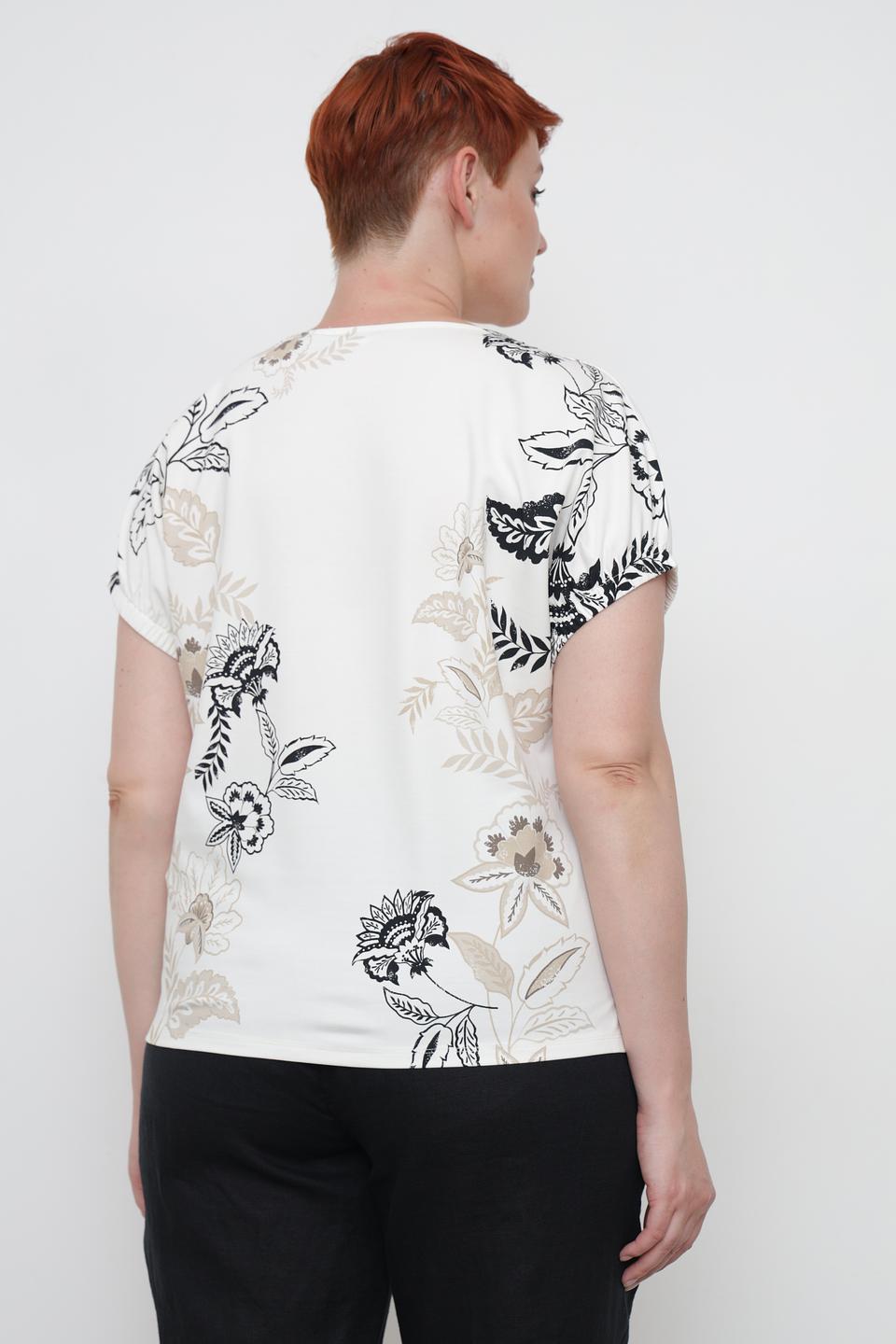 Блуза Taifun с цветочным принтом