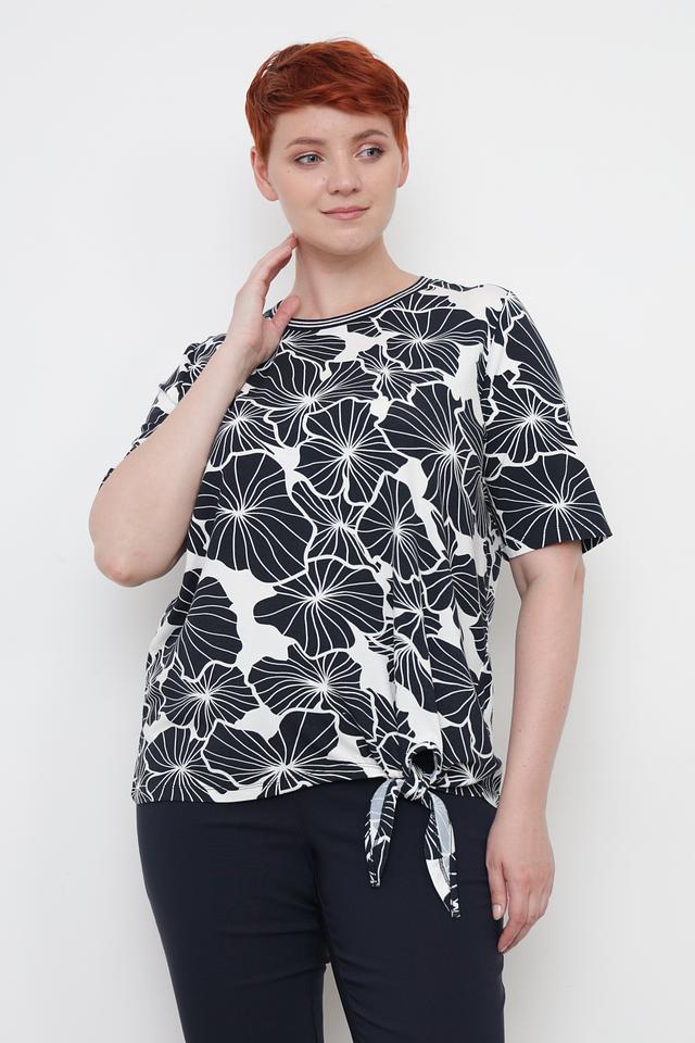 Блуза Frapp с цветочным принтом