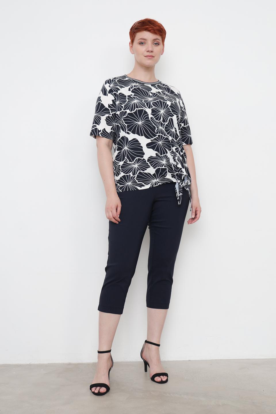 Брюки кюлоты Via Appia темно-синие