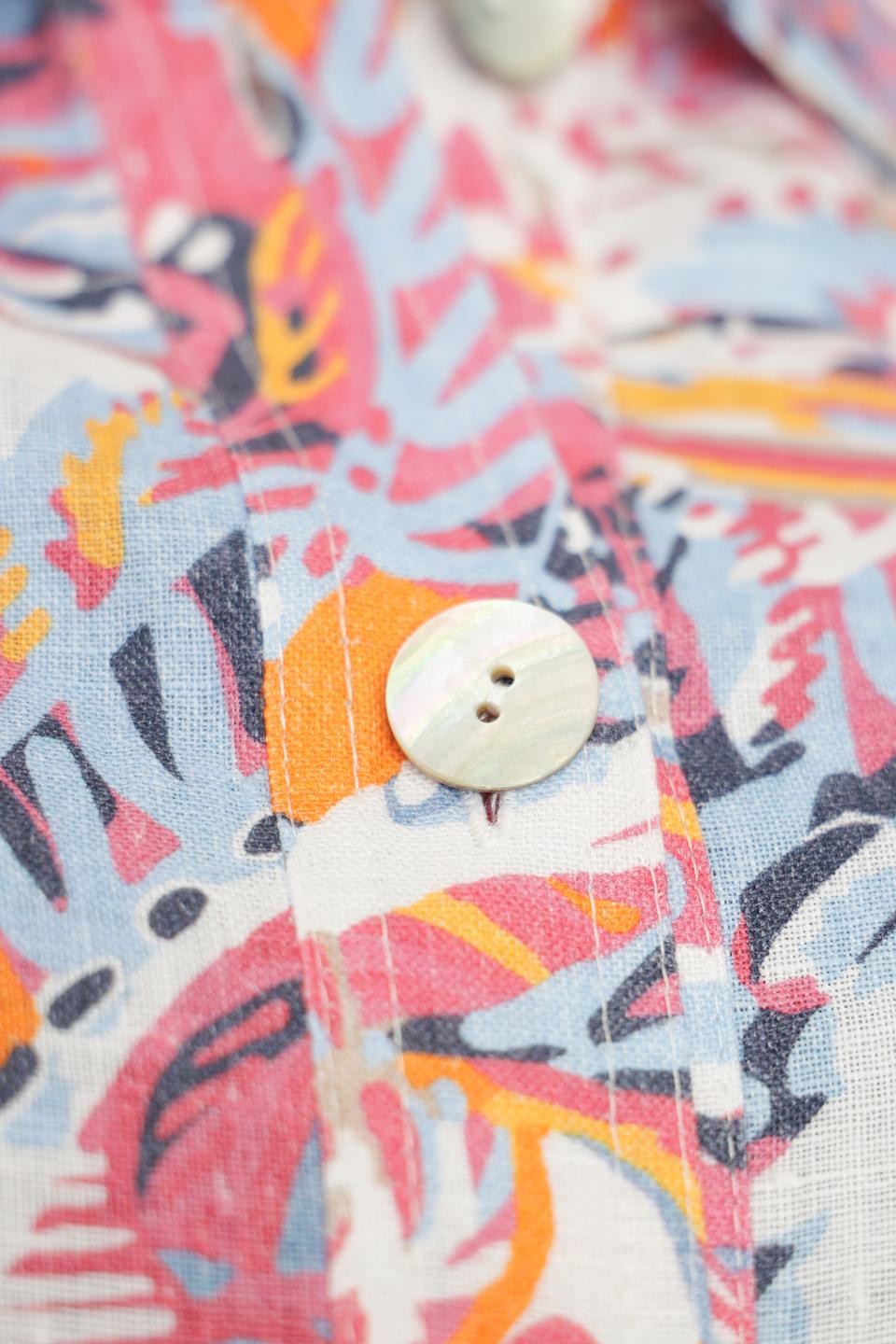 Рубашка Lebek с принтом