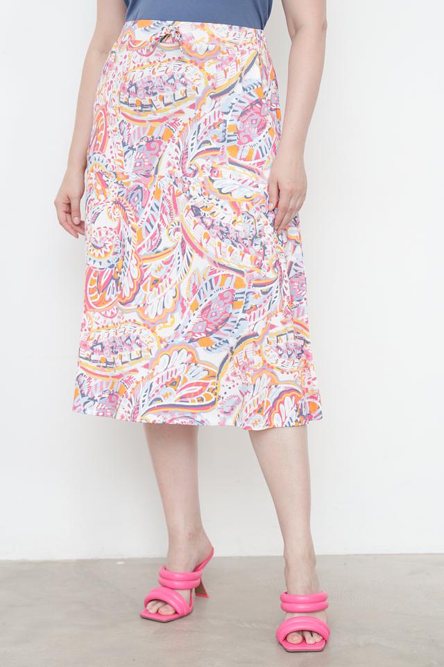Юбка Lebek с цветочным принтом
