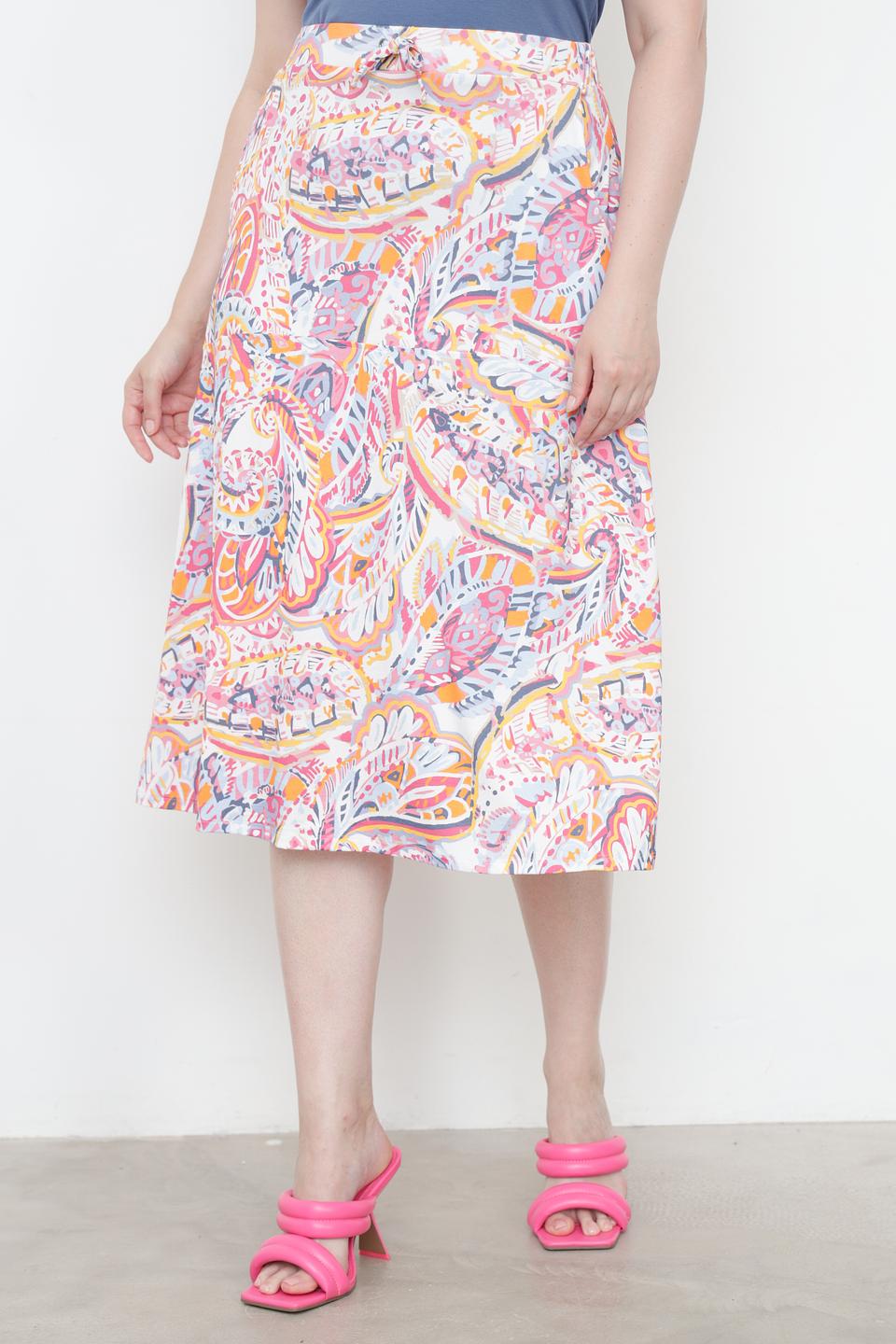 Юбка Lebek с цветочным принтом