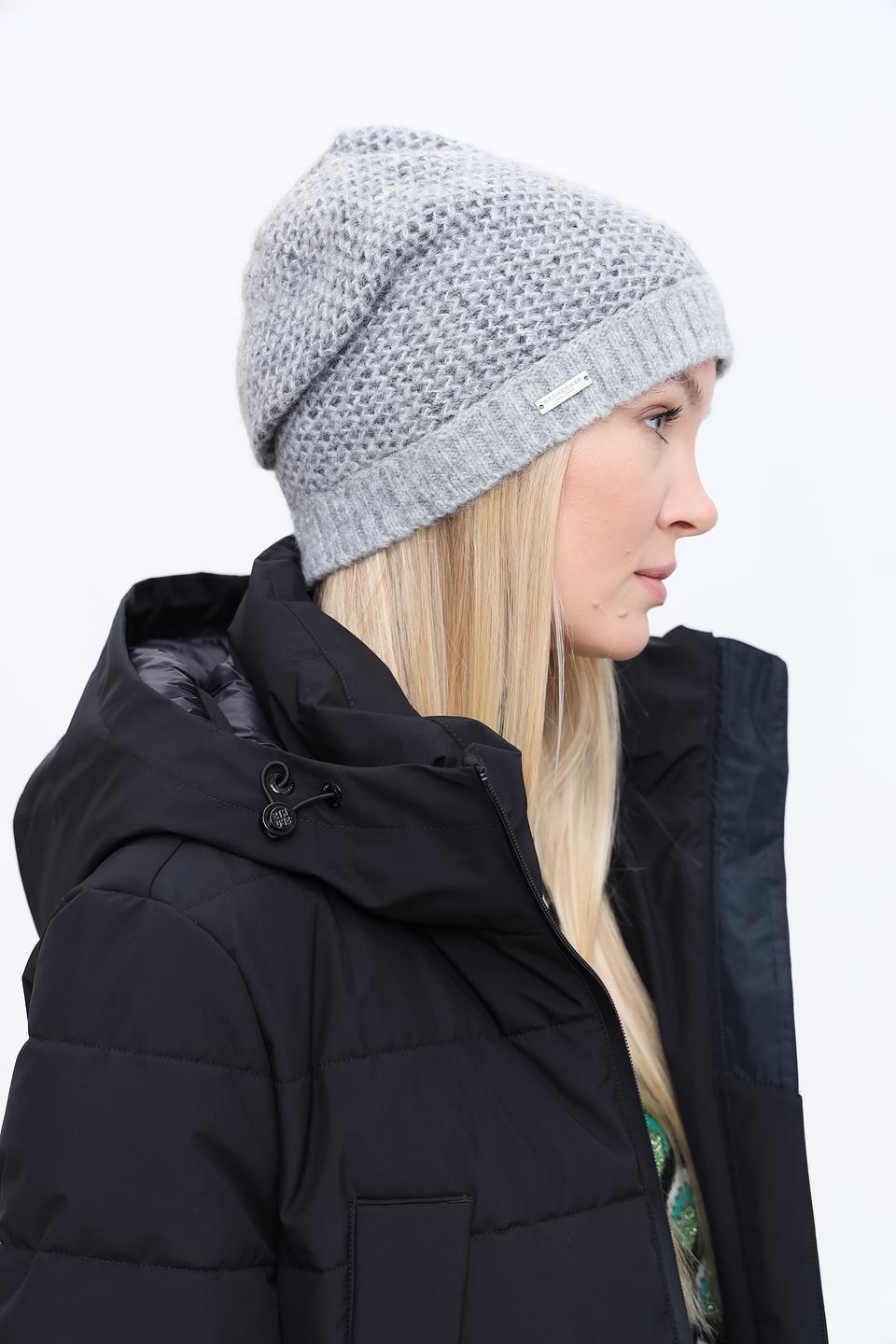 Шапка Seeberger серая