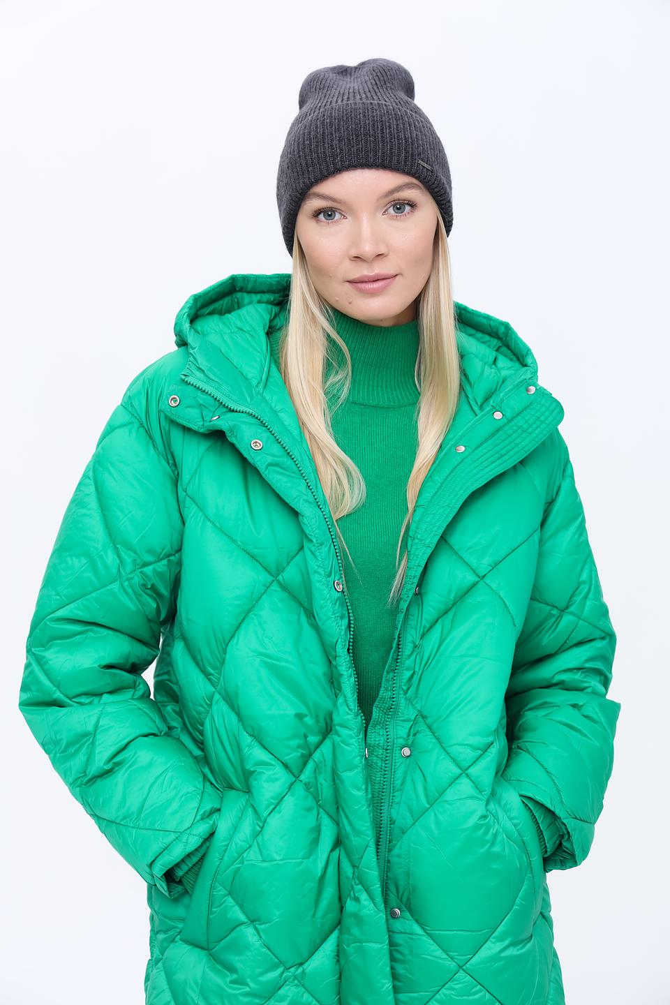 Шапка Marhatter вязаная серая