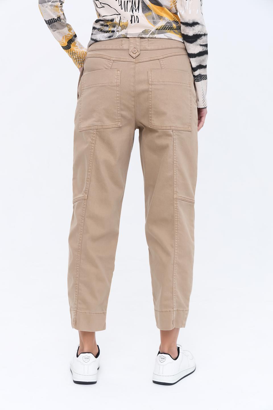 Брюки кюлоты Marc Aurel бежевые