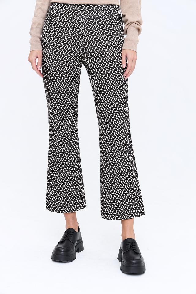 Брюки Marc Aurel в геометрический принт