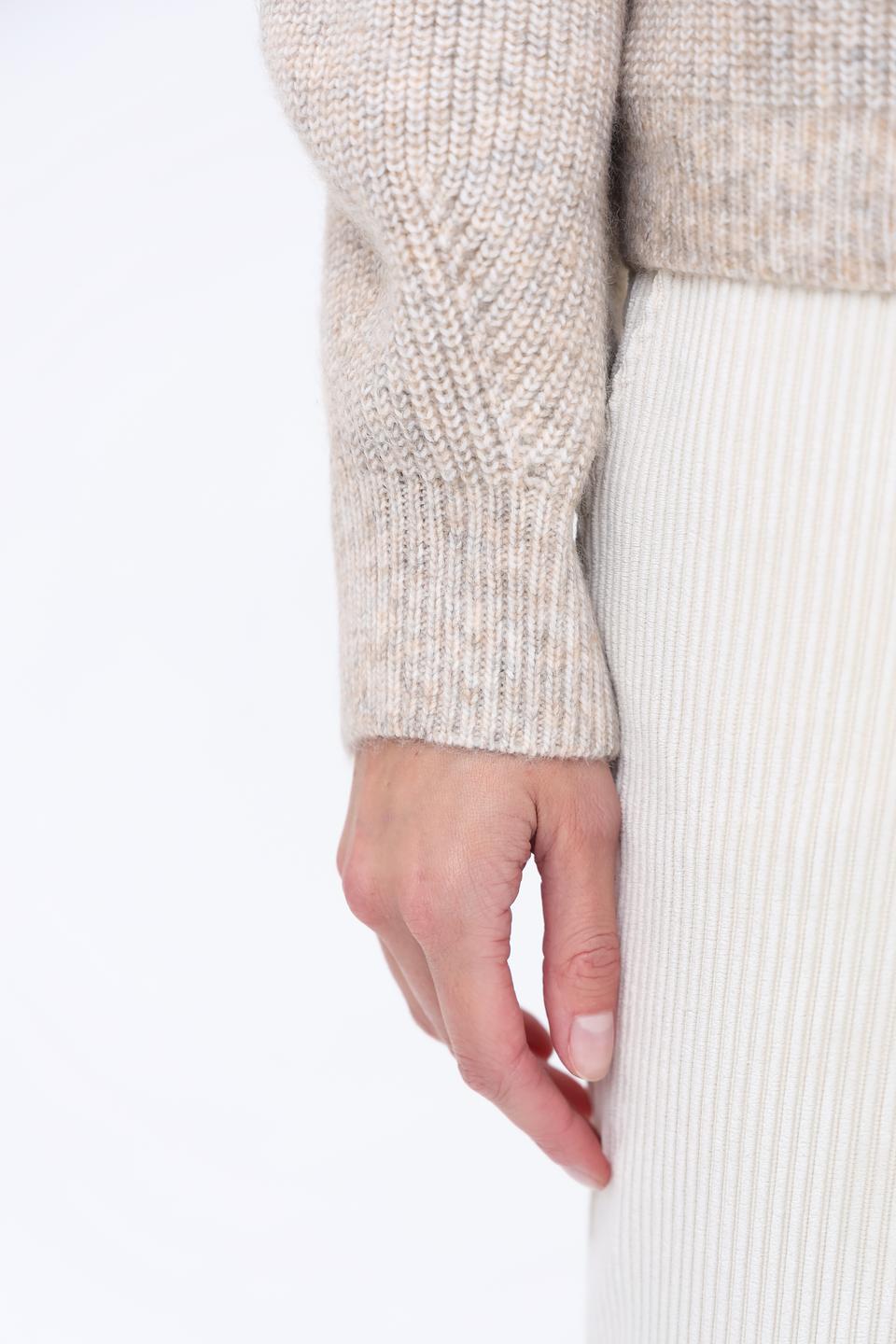 Кардиган Marc Aurel вязаный бежевый