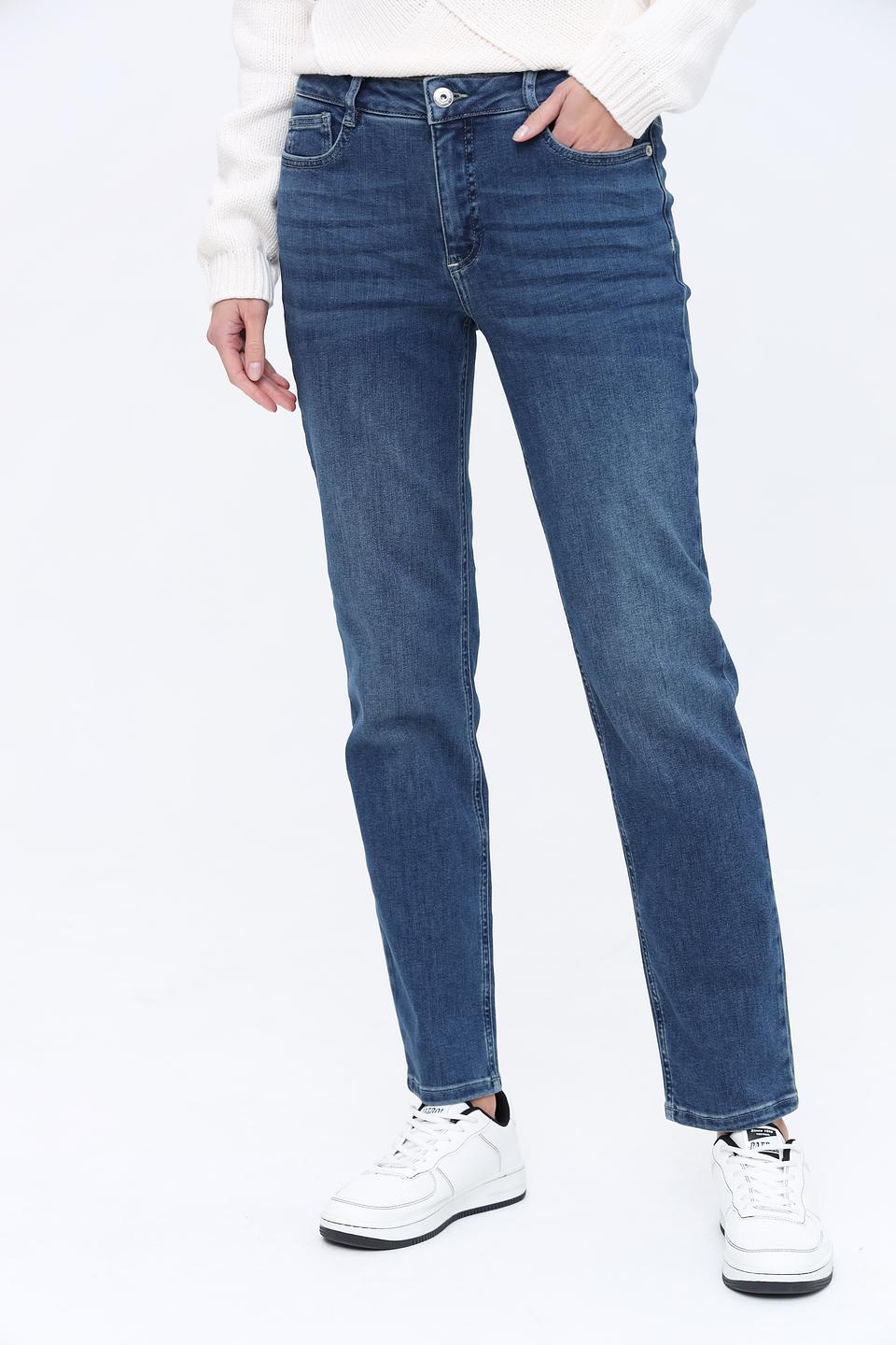 Джинсы Marc Aurel прямого кроя синие