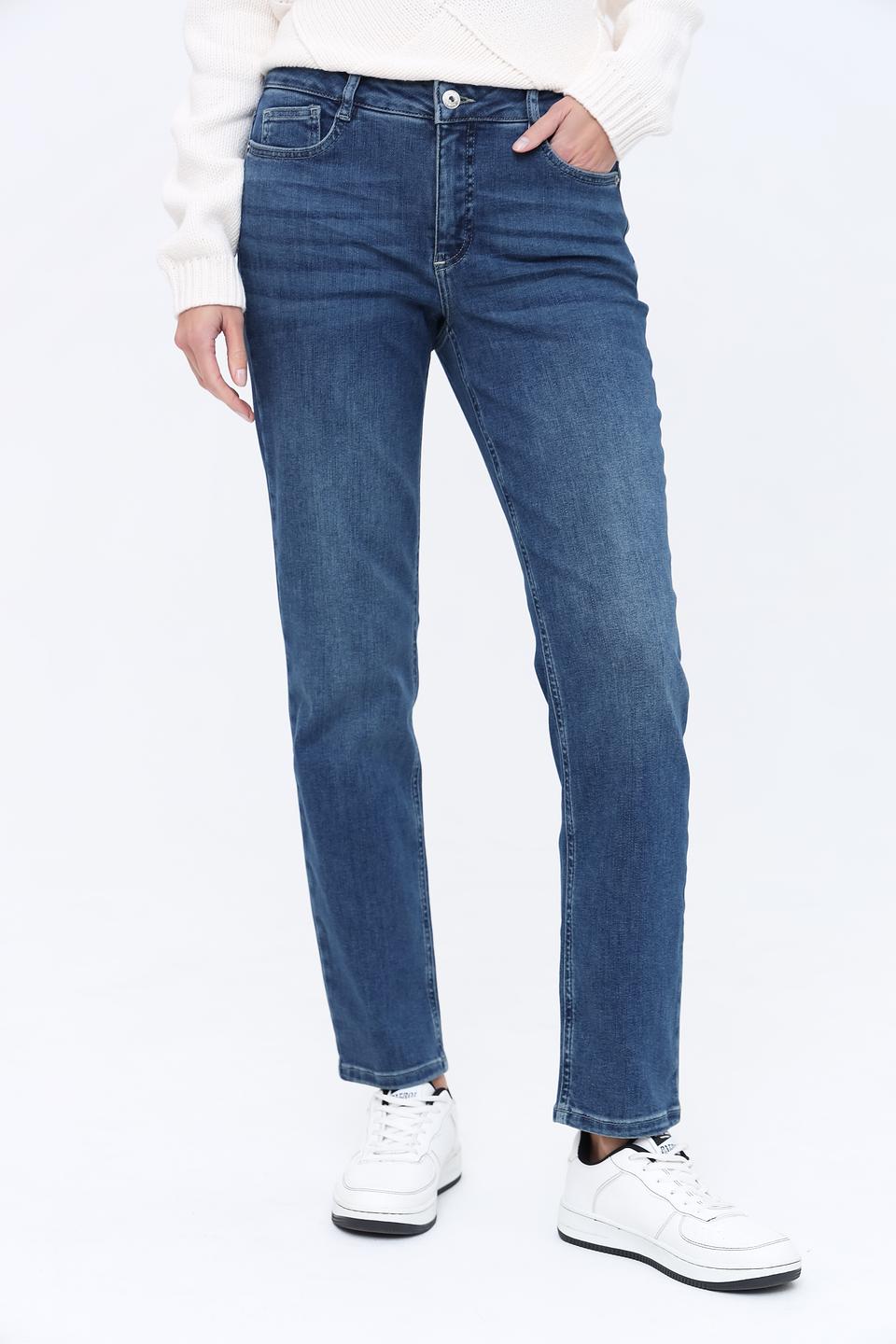 Джинсы Marc Aurel прямого кроя синие