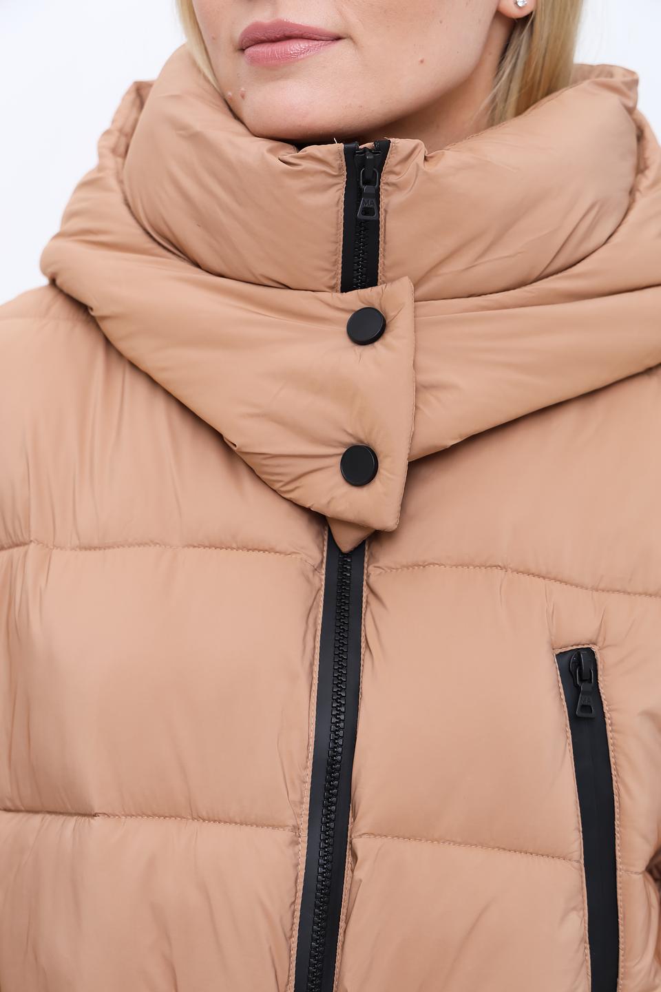 Куртка Marc Aurel стеганая бежевая