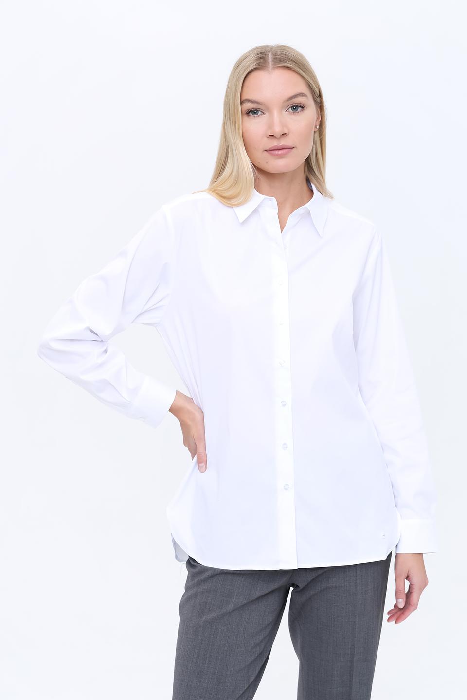 Рубашка Olsen приталенная белая