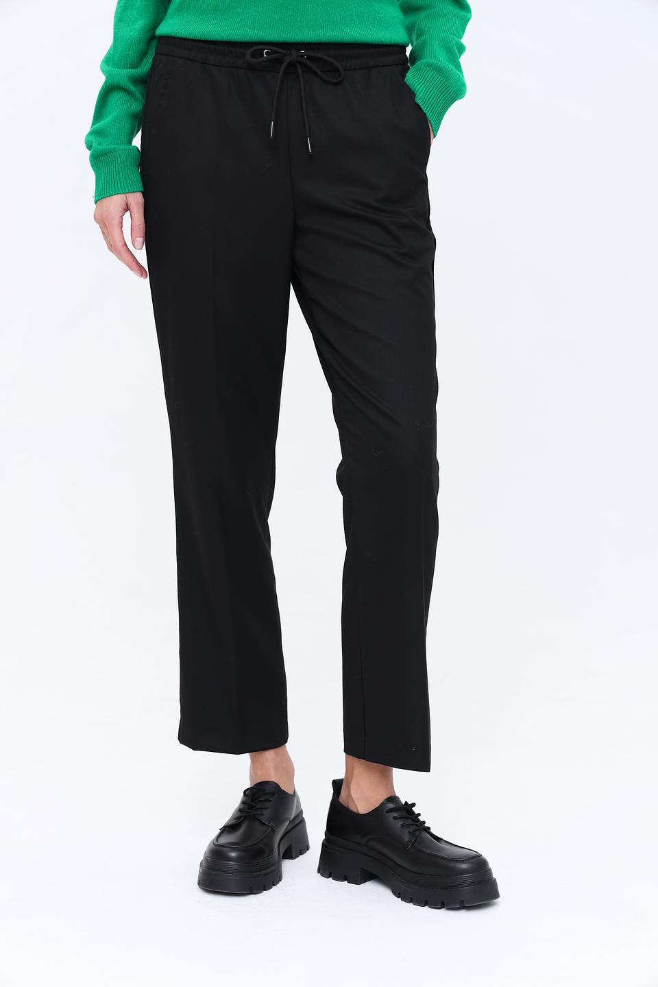 Брюки кюлоты Oui чёрные