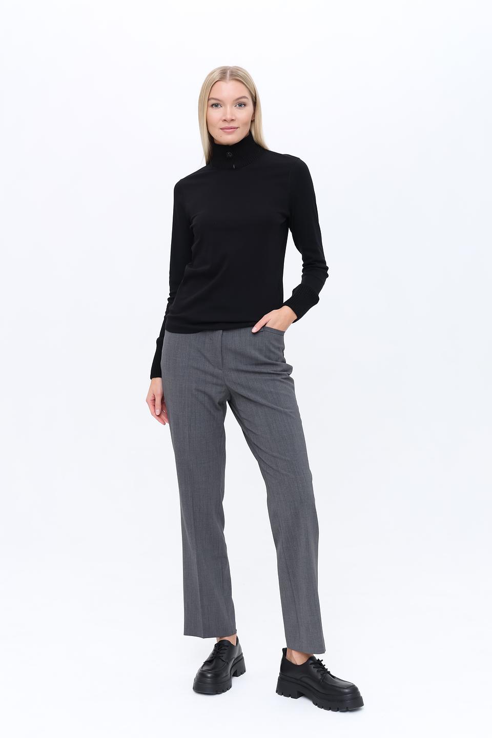 Пуловер Marc Cain чёрный с горлом