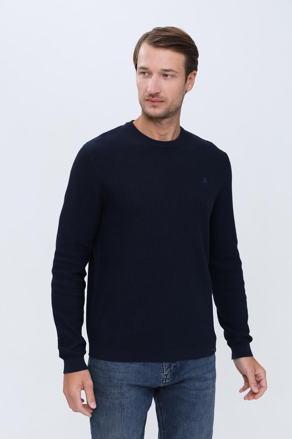 Джемпер Lerros мужской тёмно-синий