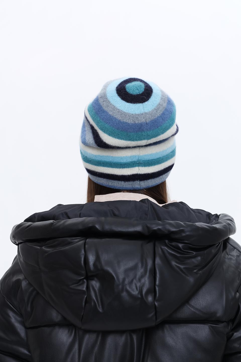 Шапка Seeberger полосатая